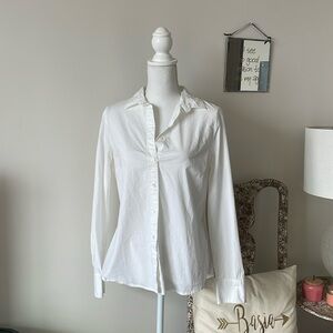 Collared Button Down Top